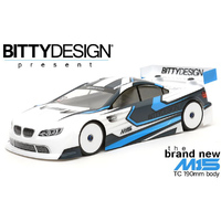 Bitty Designs Body M15 190mm Approved Clear 1/10