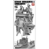 Border Model German Submariners & Commanders (in Action Resin  1/35