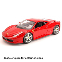 Burago Ferrari R&P 458 Italia Red  1/24 (diecast)