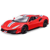 Burago 26026 Ferrari Race & Play 2018 Ferrari 488 Pista Red   1/24