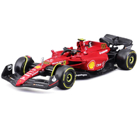 Burago F1 Ferrari SF22 Carlos Sainz W/ Driver 1/43