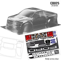 Bodyworx Body Ford F150 313mm 1/10th Crawler