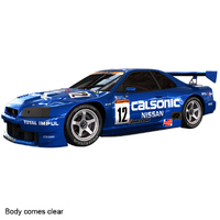 Bodyworx Body R34 GTR Calsonic 1/10th 190mm