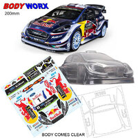 Bodyworx Body Ford Fiesta WRC RB 200mm