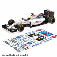 Bodyworx Stickers F1 Williams Massa #19  1/10