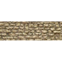 Chooch Small Flex Random Stone Wall 3.5x13in   HO/ N