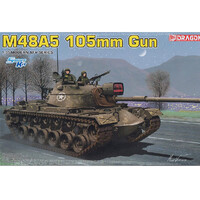 Dragon M48A5 105mm Gun 1/35