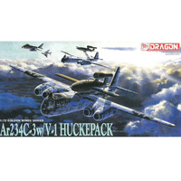 Dragon 5011 Ar234C-3w/ V-1 Huckepack Model Kit 1/72