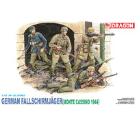 Dragon German Fallschirmjager ( Monte Cassino 1944) Plastic Model Kit  1/35