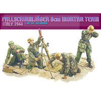 Dragon Fallschirmjager 8cm Mortar Team (italy 1944)    1/35