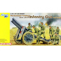 Dragon Mechanised Towing 15cm S.ig.33 Infantry Gun W/ Crew Kit 1/35