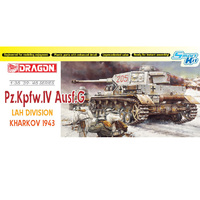 Dragon Pz. Kpfw. IV Ausf. G LAH Division Kharkov 1943 Smart Kit 1/35