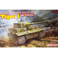 Dragon Tiger I Late Production (3 in 1) Plastic Model Kit  1/35