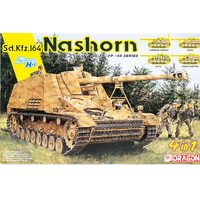 Dragon Sd.Kfz.164 Nashorn (4 in 1) Plastic Model Kit 1/35