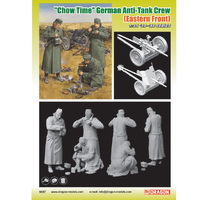 Dragon Chow Time German Anti Tank Crew Eastern Front 1/35