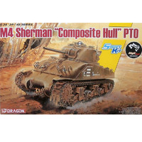 Dragon M4 Sherman Composite Hull PTO Kit  1/35