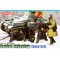 Dragon  Soviet Infantry Winter 1941 1/35