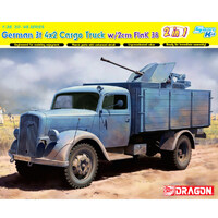 Dragon German 3t 4X2 Cargo Truck W/ 2cm FlaK 38 Smart Kit 2 In 1 1/35