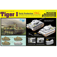 Dragon Tiger I Early Production Tiki Das Reich Division 1/35