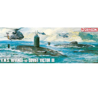 Dragon H.M.S Revenge Vs Viictor III  1/700