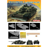 Dragon Challenger 2 W/ Dozer Blade 1/72