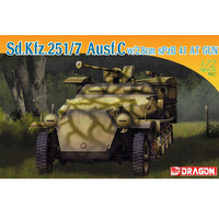 Dragon Sd.Kfz.251/7 Ausf.C W/2.8cm Spzb 41 AT Gun  1/72