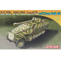 Dragon Sd.Kfz.251/22 Ausf.D W/ 7.5cm Pak 40 1/72