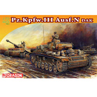 Dragon Pz.Kpfw.iiI Ausf.N DAK Kit 1/72