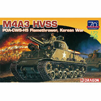 Dragon M4A3 HVSS POA-CWS-H5 Flamethrower 1/72