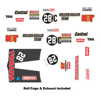 DDA AAC012 #28C LJ Torana Bathurst Decal Kit   1/24