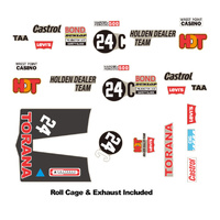 DDA AAC014 #24C LJ Torana Bathurst Decal Kit   1/24