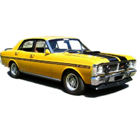 DDA Ford XY GTHO Yellow  1/24