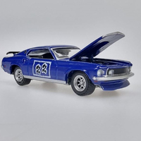 DDA 51471 Ford Trans Am Mustang 1969 #22 Blue 2022 Toy Fair Exclusive 1/64