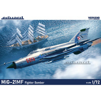 Eduard MIG-21MF Fighter Bomber Model Kit 1/72