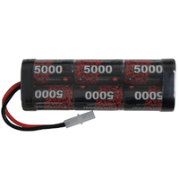 EP Battery 5000mah 7.2v   Stick Pack Tamiya  Plug