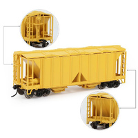 Eve Model Hopper Car Yellow HO