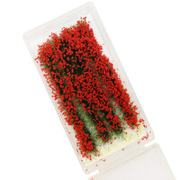 Eve Model Flower Cluster Strip Long Red