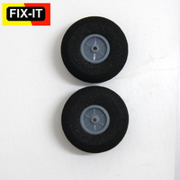 Fix-it Wheels 45mm x 18.5mm  2mm (Foam Tyre)(pr)