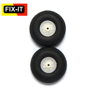 Fix-it Wheels 57.2mm x 21mm  2.6mm   (PU Tyre)(pr)