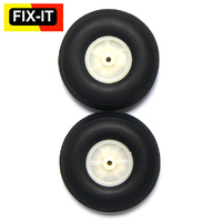 Fix-it Wheels 89mm  x 31mm  3.6mm    (PU Tyre)(pr)