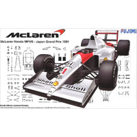 Fujimi McLaren Honda MP4/6 F1   1/20