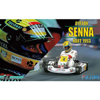 Fujimi 09224 Senna Kart Plastic Model Kit 1/20