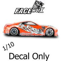 Face Worx Decal Charge Speed Street