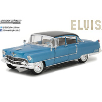 Green Light Elvis Presley 1955 Cadillac Blue 1/18