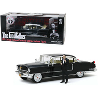 Green  Light The Godfather 1955 Cadillac W/ Don Corleone Fig 1/18