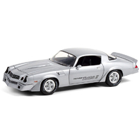 Green Light Chevrolet Z28 Yenko Turbo 1981 Silver 1/18