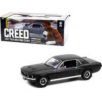 Green Light Ford Mustang Coupe Adonis Creed Black 1/18