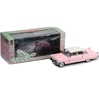 Green Light 13648 1955 Cadillac Fleetwood Pink/ White Roof Series 60  1/18