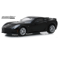 Green Light Chevrolet Corvette Z06 Coupe 2019 Black 1/24