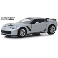 Green Light Chevrolet Corvette Z06 Coupe 2019 Silver 1/24